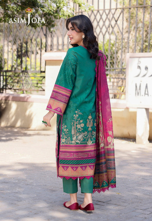 AJPL-04 PRINTED ARABIC LAWN 3 PCS
