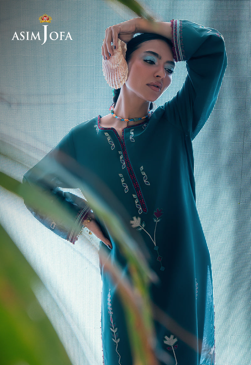 AJSBDP-02 Embroidered Lawn Stitched 2pcs