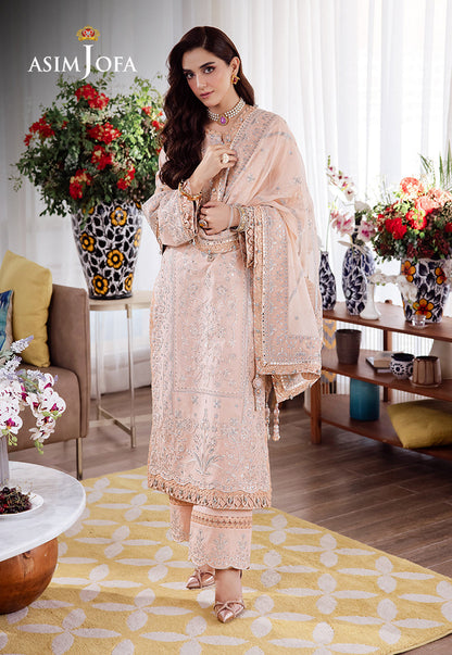 AJUR-12 EMBROIDERED LAWN 3 PCS