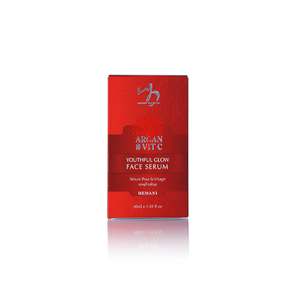 Youthful Glow Face Serum with Argan & Vitamin C 30ml