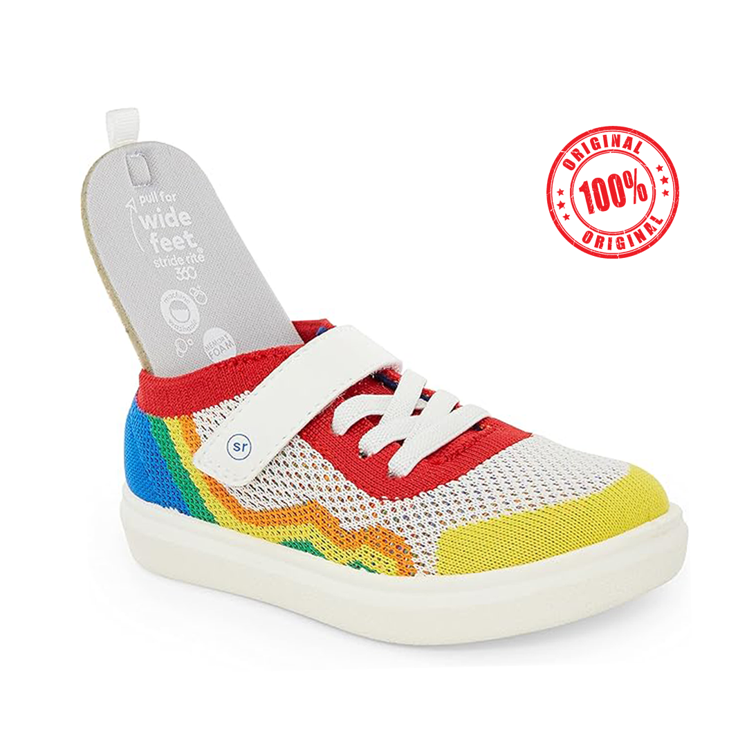 Stride-Rite 360 Unisex Yellow / Red Sneakers
