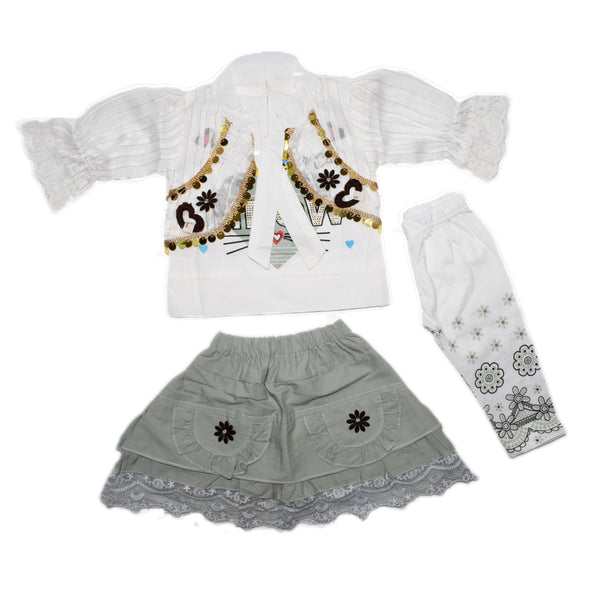 Skirt Dress 3 Pcs