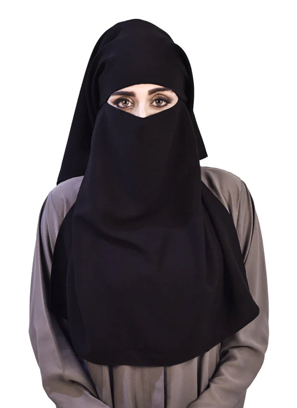 Hijab Ul Hareem Two Layer Face Cover (Naqab)