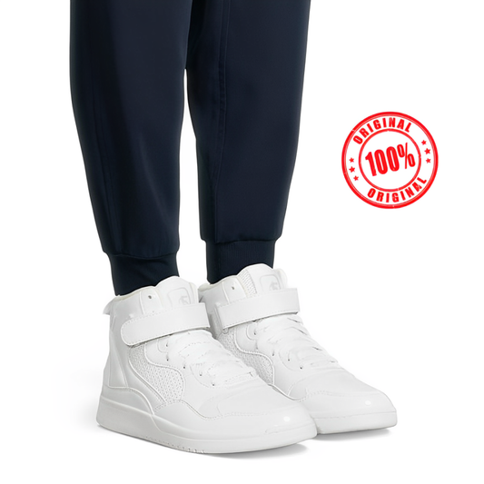 AND1 Kids White High-Top Basketball Sneaker
