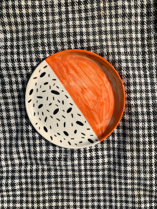Orange BW plate