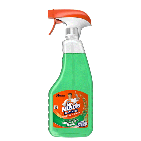 Mr Muscle Platinum Window & Glass Spray 500ml