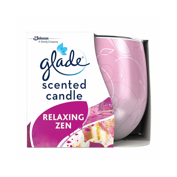 Glade Relaxing Zen Candles 120g