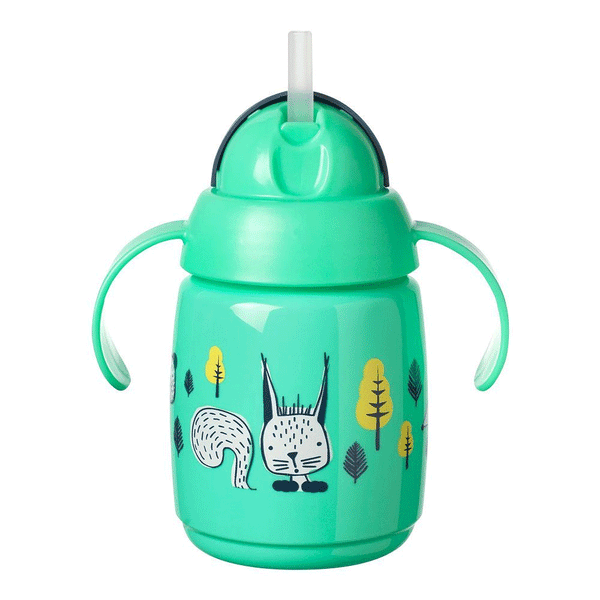 Tommee Tippee Super Star Trainng Straw Cup Green 6m+