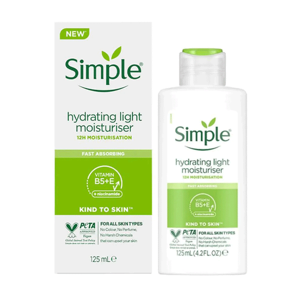 Simple Kind To Skin Hydrating Light Moisturiser 125ml