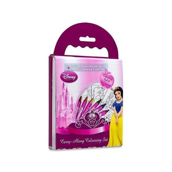 Disney Princess Carry Along Colouring Set