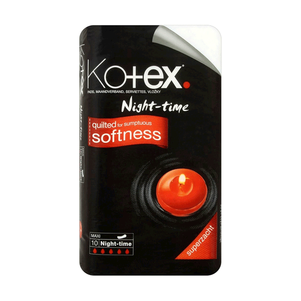 Kotex Maxi Night-time 10 Pads