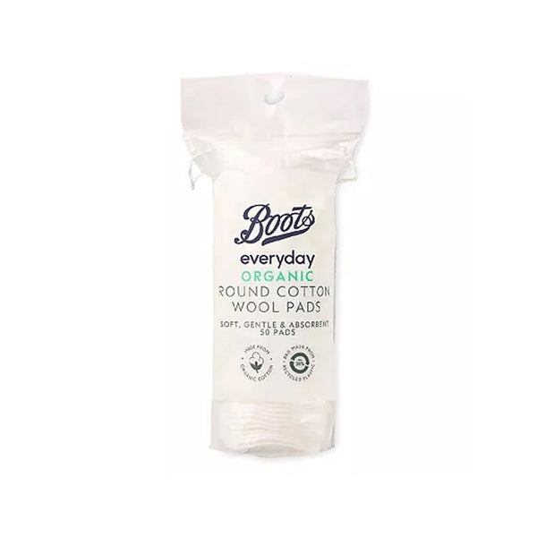 Boots Round Cotton Wool Pads 50s