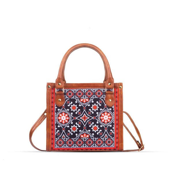Bag X Ajrak Scarlet