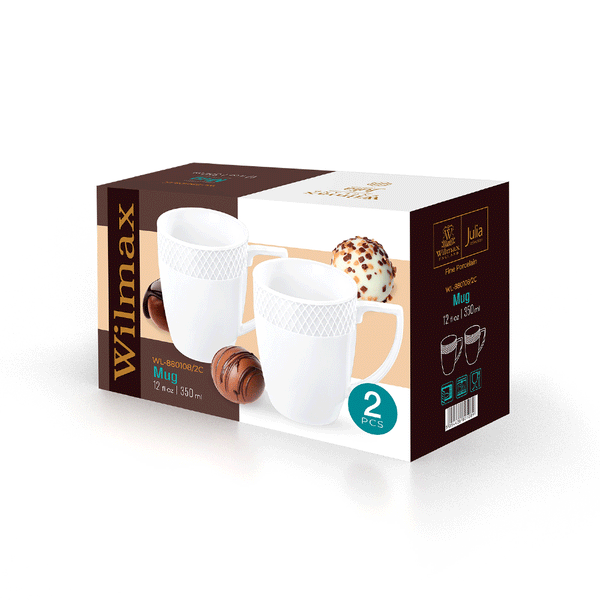 Wilmax Mug 350ml Wl-880108-JV/2c
