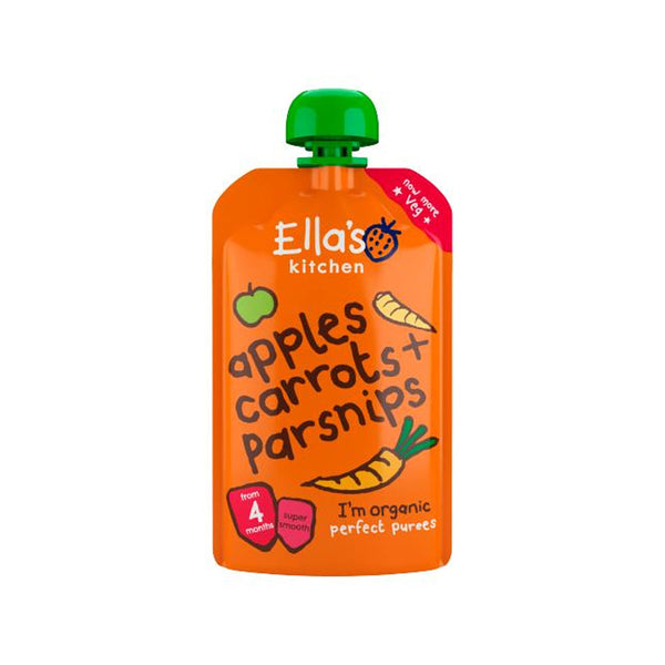 Ellas Kitchen Carrots Apple + Parsnips 120g