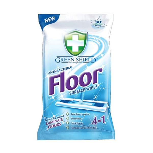Green Shield Floor Surface Wipes 24s