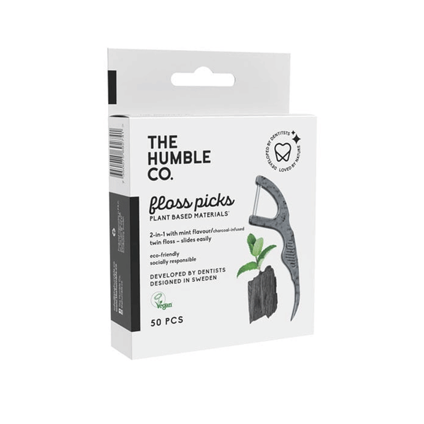 The Humble Co Floss Picks 50pcs