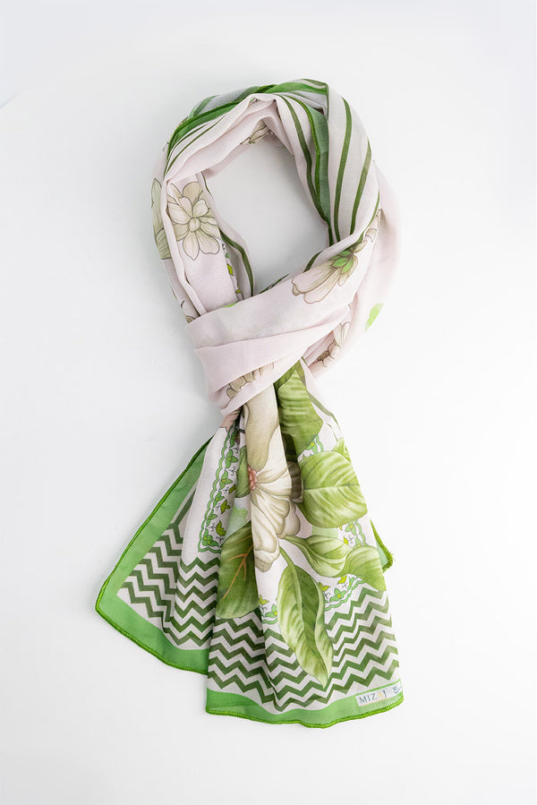Valerie head scarves/stoles are designed to be lightweight, non-slippery, and breathable-V-STOLE-758