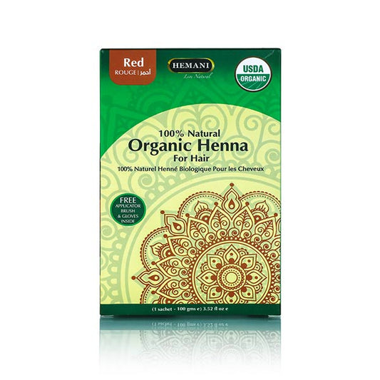 Organic Henna for Hair 100g - Red