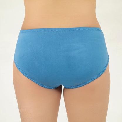Silkie Neo, Soft Polyester Jersey Panty, DENIM BLUE