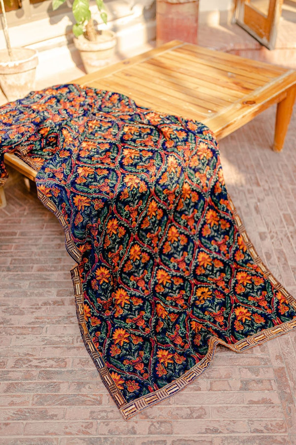 Velvet By Mannat Clothing Stitched Collection-Multi Color Shawl