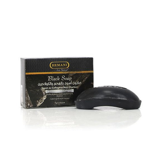 Black Soap With Collagen & Charcoal 75g