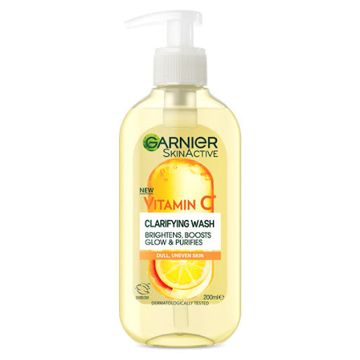 Garnier Skin Active Vitamin C Clarifying Face Wash 200ml