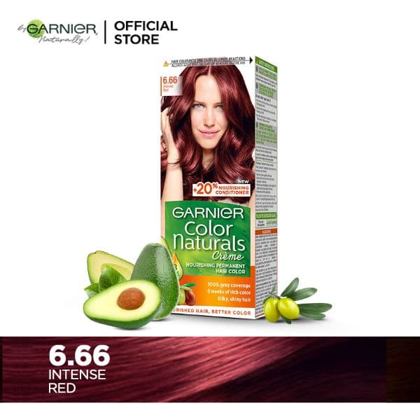 Garnier Color Naturals Cream 6.66 Intense Red