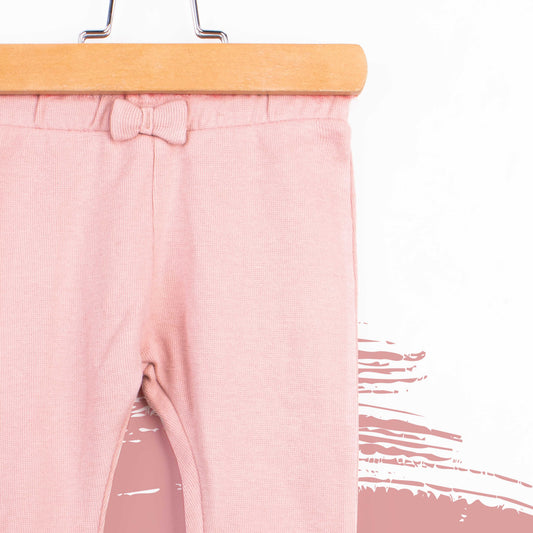 C.A Baby Girl Pink Bow Trouser