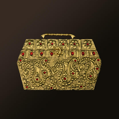 HAND BAGS GOLDEN