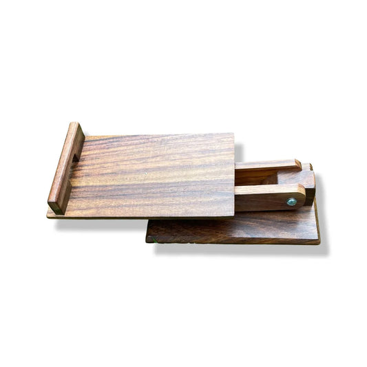 Wooden Foldable Mobile Stand