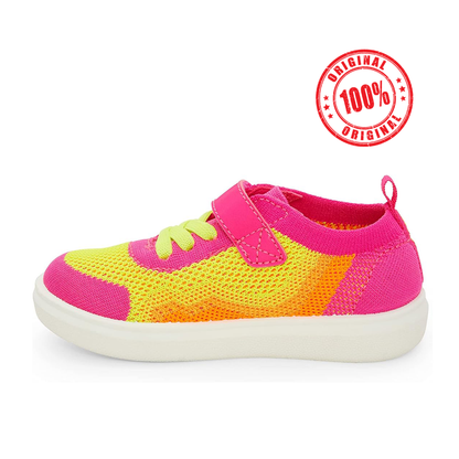 Stride-Rite 360 Girl Pink / Yellow Sneakers