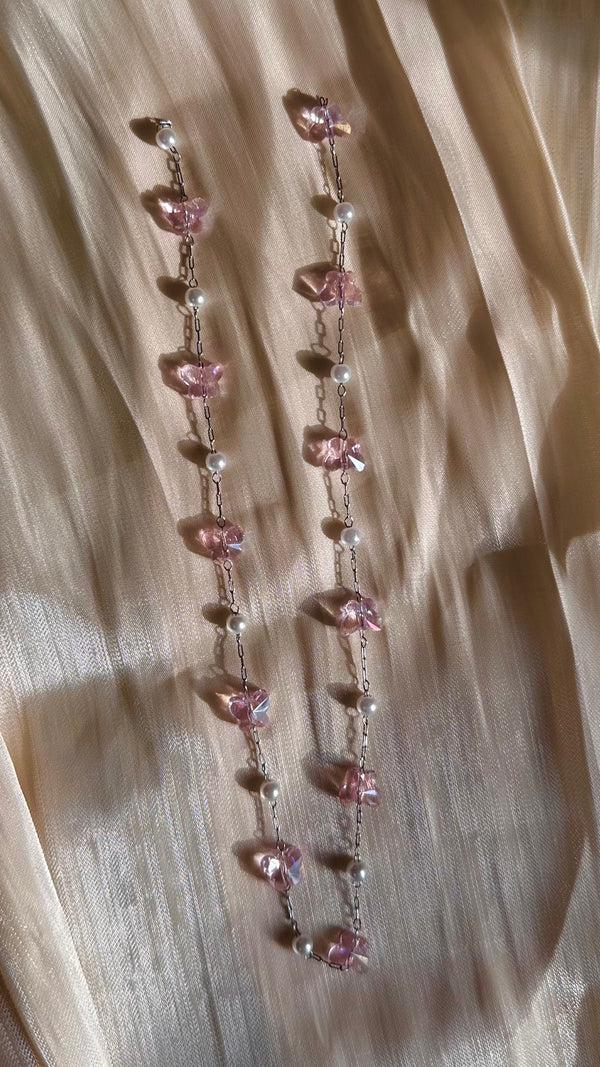 Leafy Loom Necklace Gold