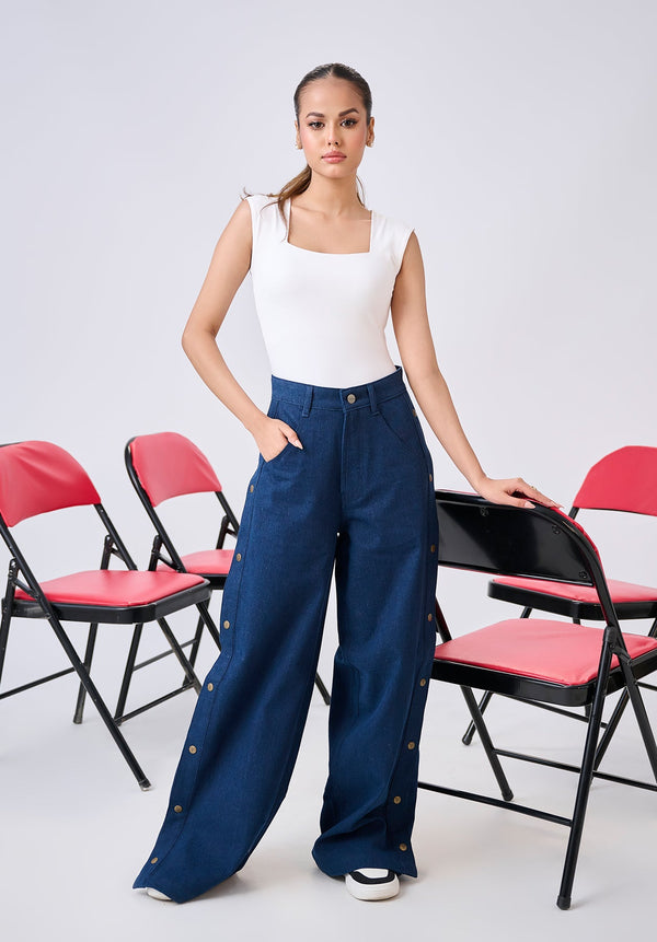 White Shoulder Strap Bodysuits