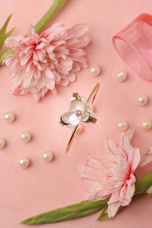 Coral Cuff Bracelet
