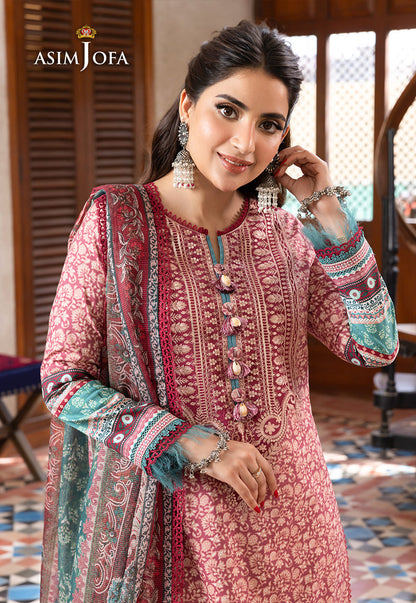 AJRW-07 EMBROIDERED PREMIUM WINTER COTTON 3 PCS