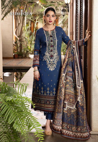 AJRWP-05 PRINTED PREMIUM WINTER COTTON STITCHED 3 PCS