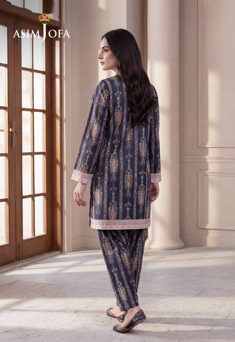 AJPB-207 Printed Lawn Stitched 2 pcs