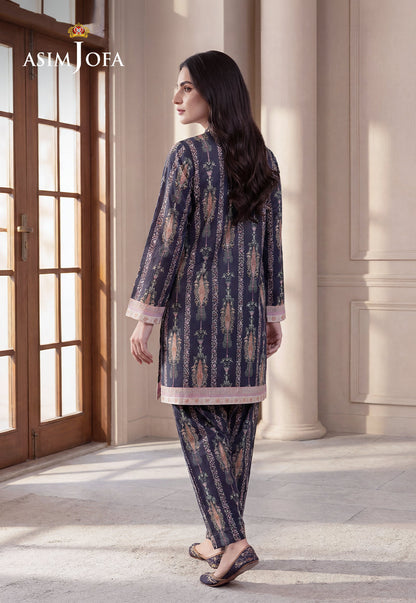 AJPB-207 Printed Lawn Stitched 2 pcs