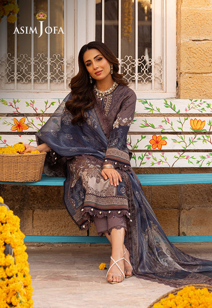 AJARP-07 EMBROIDERED JACQUARD STITCHED 3 PCS