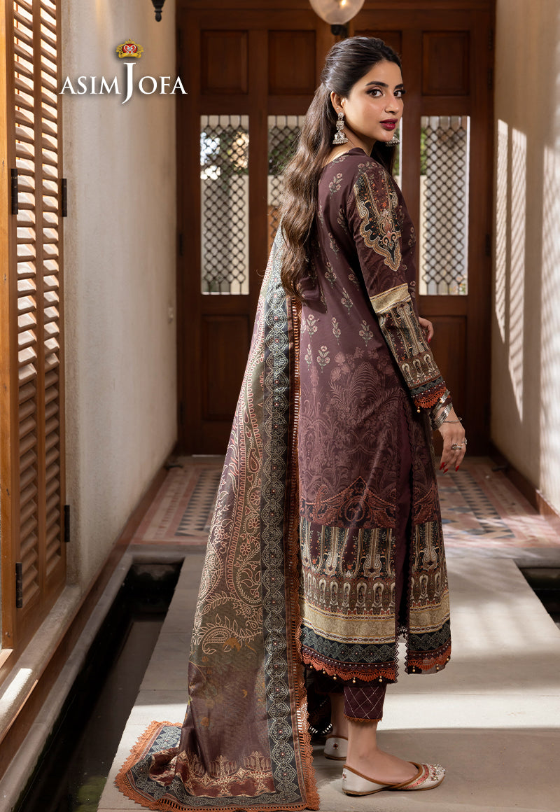 AJRWP-19 PRINTED PREMIUM WINTER COTTON STITCHED 3 PCS
