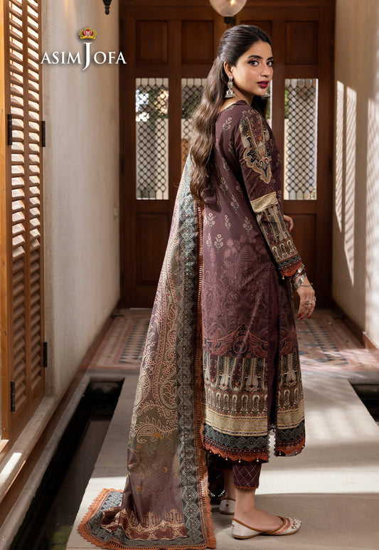 AJRWP-19 PRINTED PREMIUM WINTER COTTON STITCHED 3 PCS