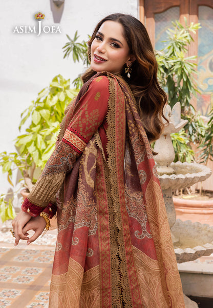 AJRW-01 EMBROIDERED PREMIUM WINTER COTTON 3 PCS
