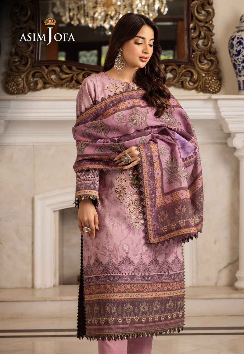 AJIWP-03 PRINTED KARANDI STITCHED3 PCS