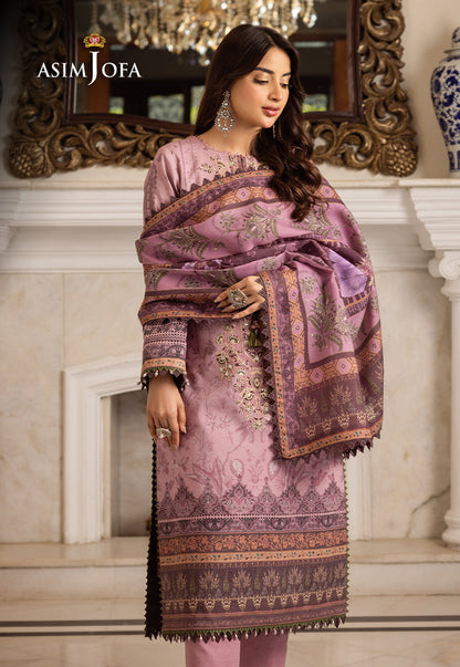 AJIWP-03 PRINTED KARANDI STITCHED3 PCS
