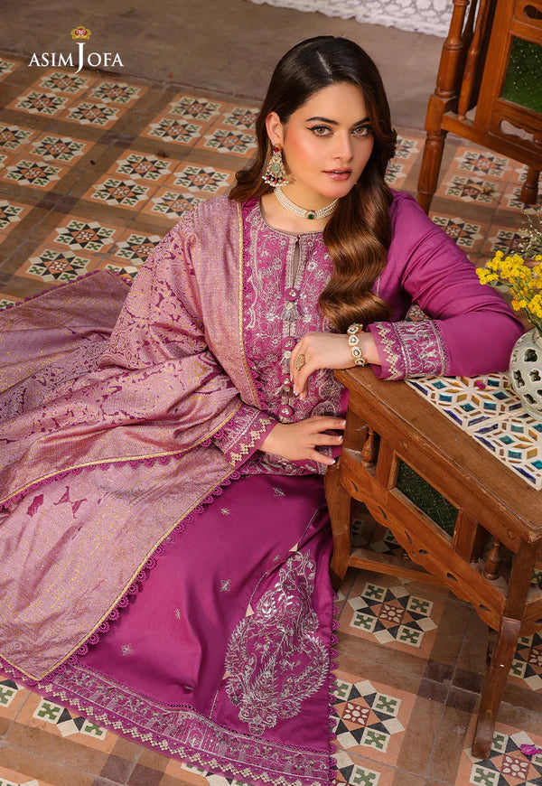 AJZB-07 EMBROIDERED CAMBRIC 3 PCS