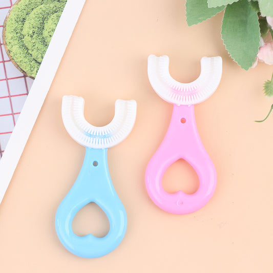 Round teeth brush for kids