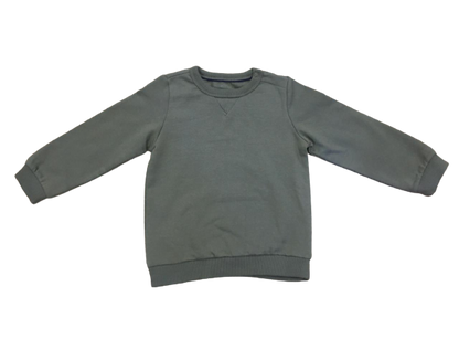 Army Green Baby Club Sweatshirt
