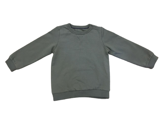 Army Green Baby Club Sweatshirt