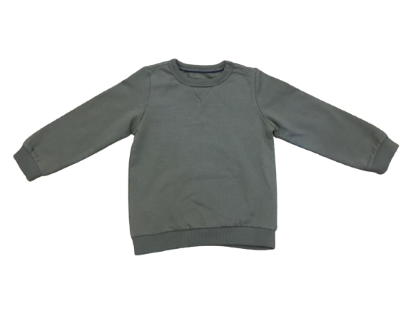 Army Green Baby Club Sweatshirt